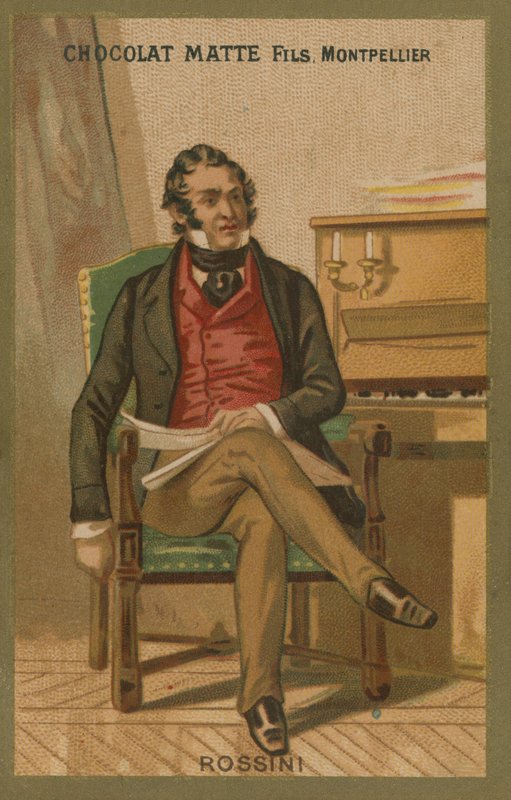 Gioachino Rossini , italiensk komponist av French School