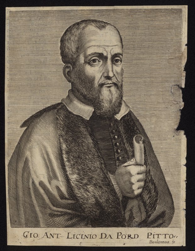 Giovanni Antonio de Sacchis kalte Il Pordenone av French School