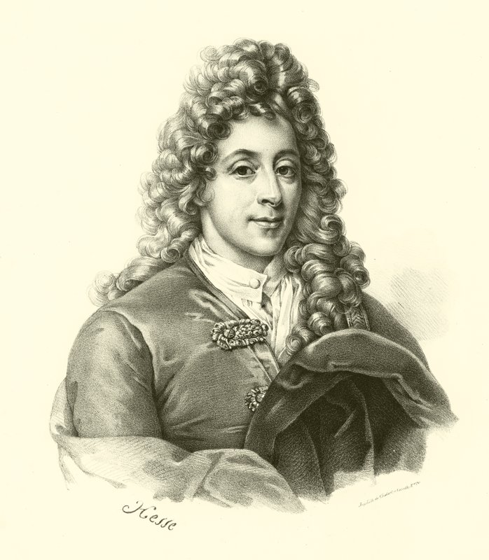 Godfried Schalcken, eller Gottfried Schalken, portrett av French School