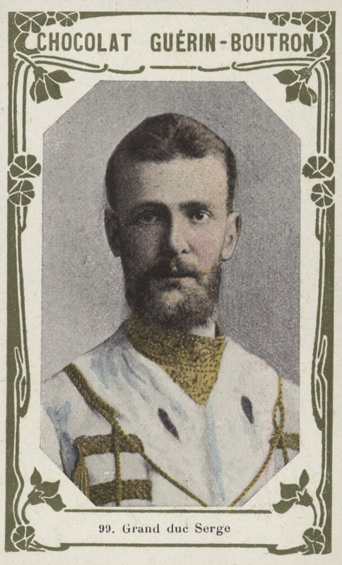 Storhertug Serge (farget bilde) av French School