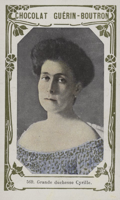 Storhertuginne Cyril (farget bilde) av French School