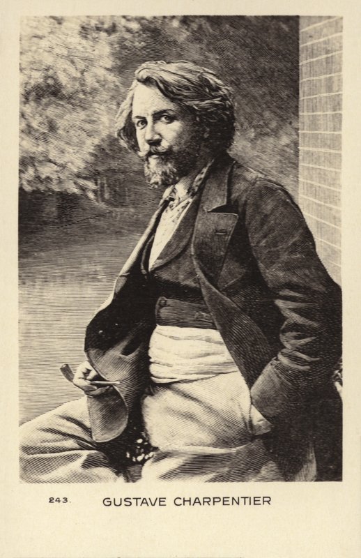 Gustave Charpentier , fransk komponist (1860-1956) av French School