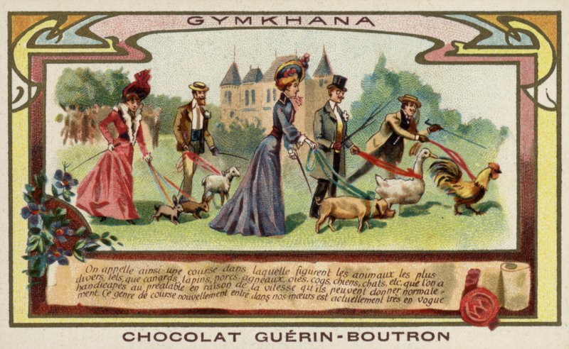Gymciana (kromolitt) av French School