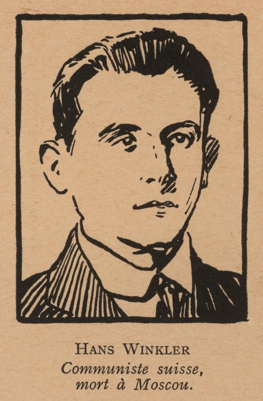 Hans Winkler, sveitsisk kommunist (lito) av French School