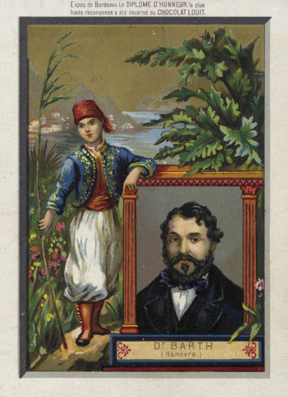 Heinrich Barth, tysk oppdagelsesreisende av French School