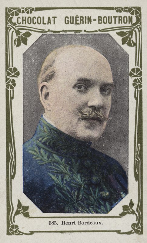Henri Bordeaux (farget bilde) av French School