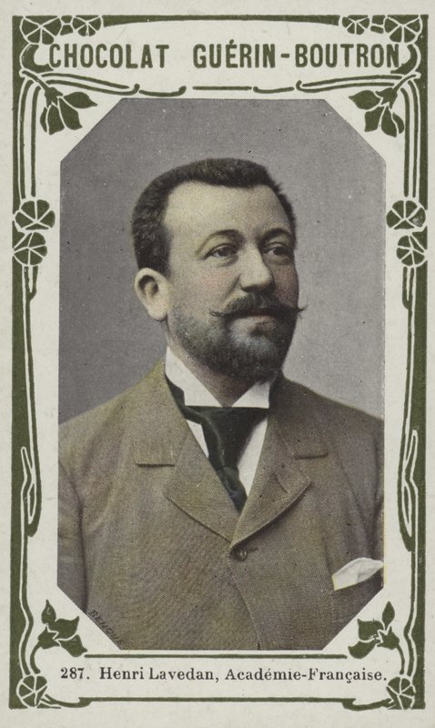 Henri Lavedan, Academie-Francaise (farget bilde) av French School