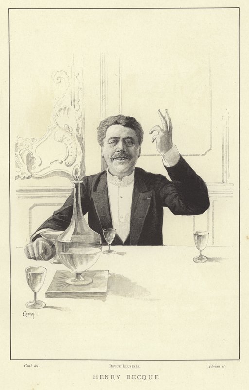 Henry Becque , fransk dramatiker av French School