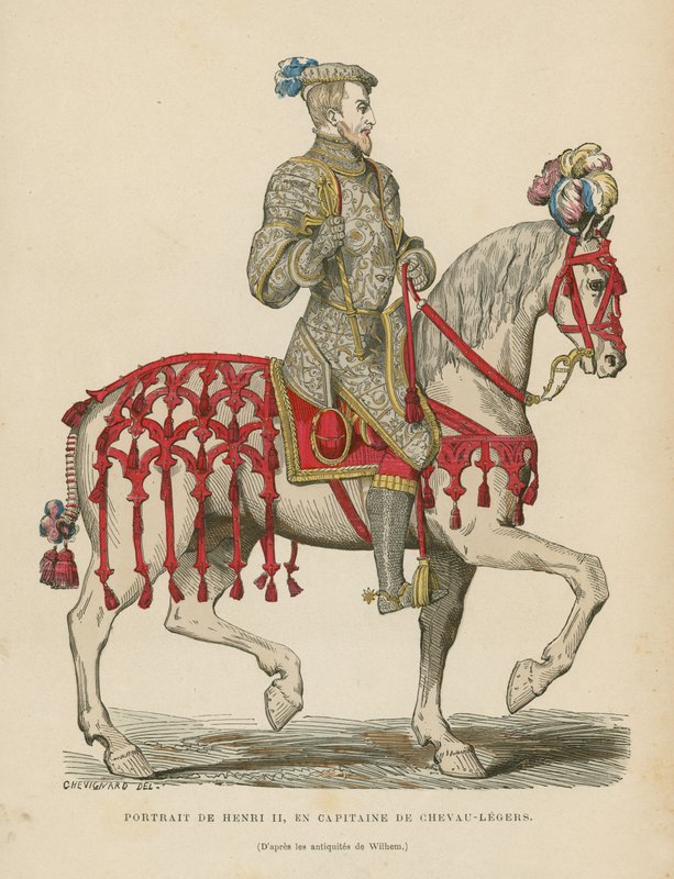 Henrik II av Frankrike av French School