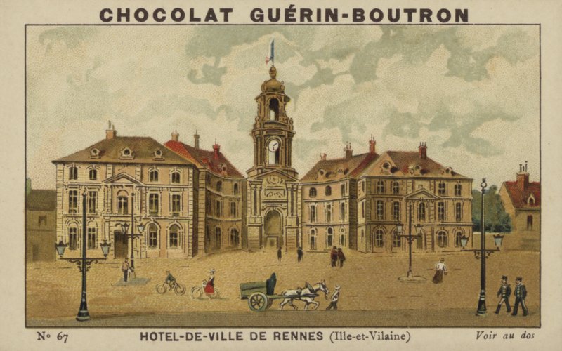 Rennes rådhus, Ille-et-Vilaine av French School
