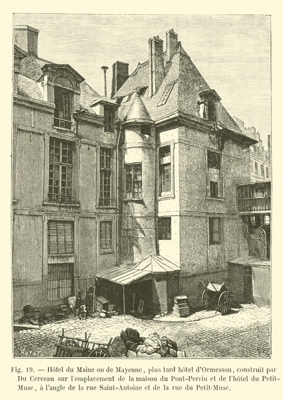 Hotel du Maine eller de Mayenne, senere Hotel d