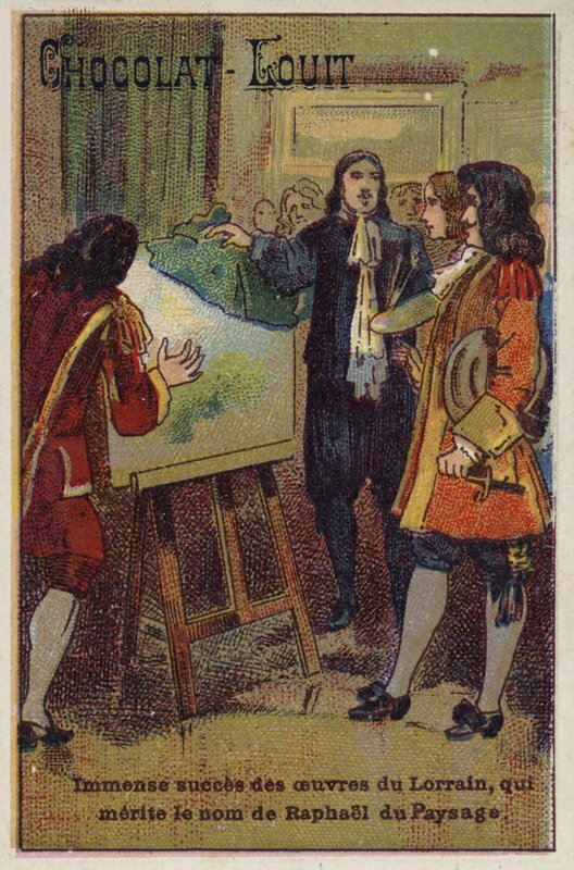 Enorm suksess med verkene til Le Lorrain, og ga ham kallenavnet til landskapets Raphael av French School