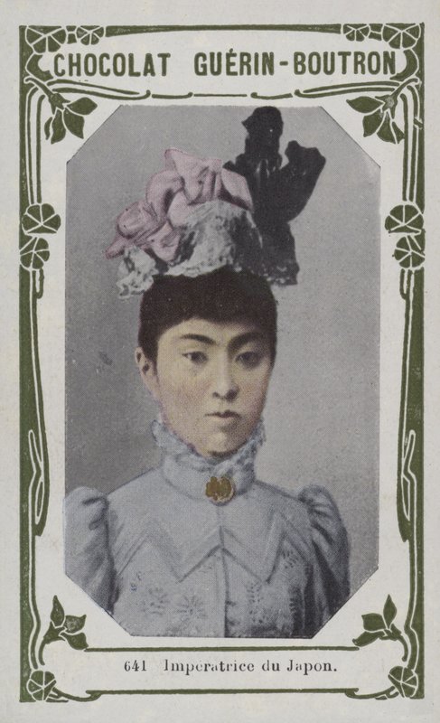 Keiserinne av Japan (farget bilde) av French School