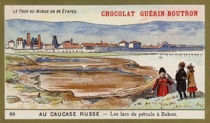 I det russiske Kaukasus - oljesjøene i Baku av French School