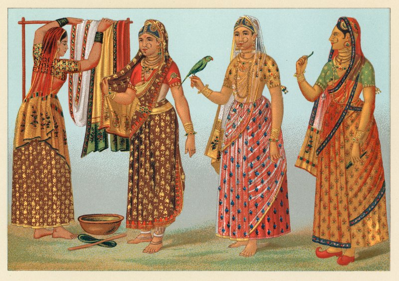 India kostyme av French School