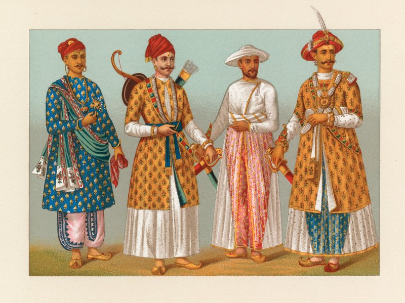 India kostyme av French School