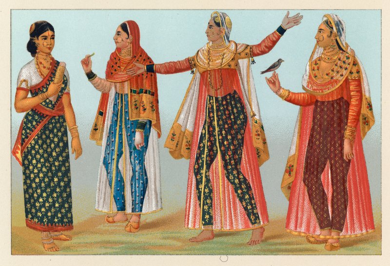 India kostyme av French School