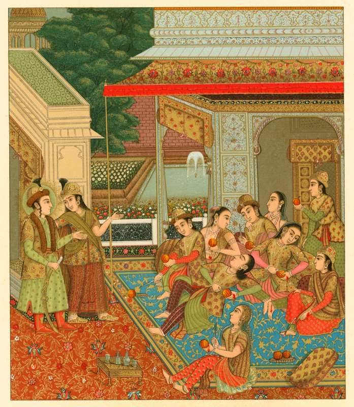 India kostyme av French School