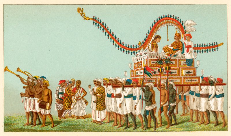 India kostyme av French School