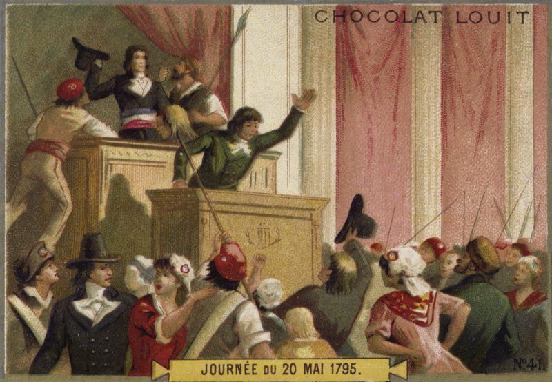 Opprøret 20. mai 1795, den franske revolusjonen av French School