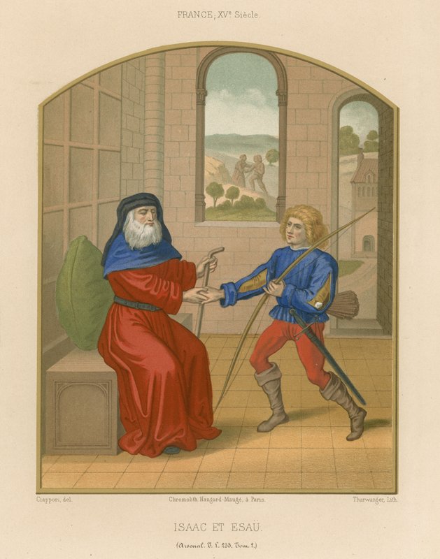 Isak og Esau av French School