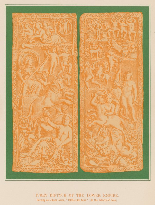Ivory Diptych of the Lower Empire av French School