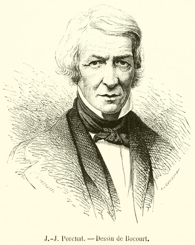 J-J Porchat (gravering) av French School