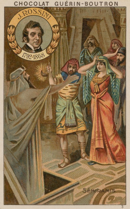 J Rossini, Semiramis av French School