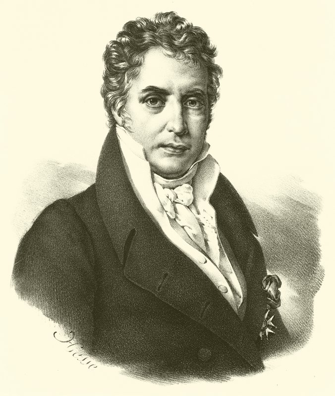 Jacques-Louis David, portrett (gravering) av French School