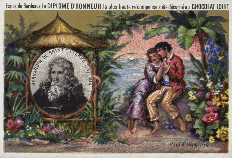 Jacques Henri Bernardin de Saint Pierre , fransk forfatter og botaniker av French School