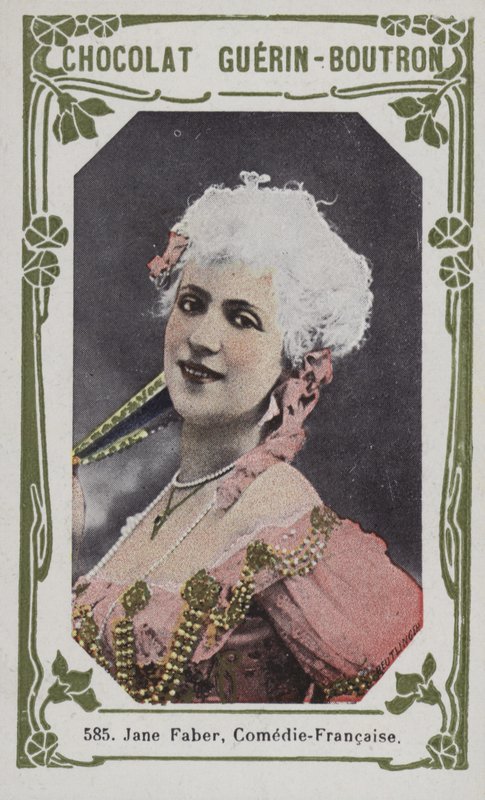 Jane Faber, Comedie-Francaise (farget bilde) av French School