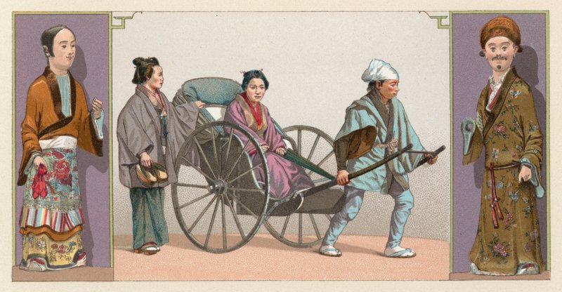 Japan kostyme av French School