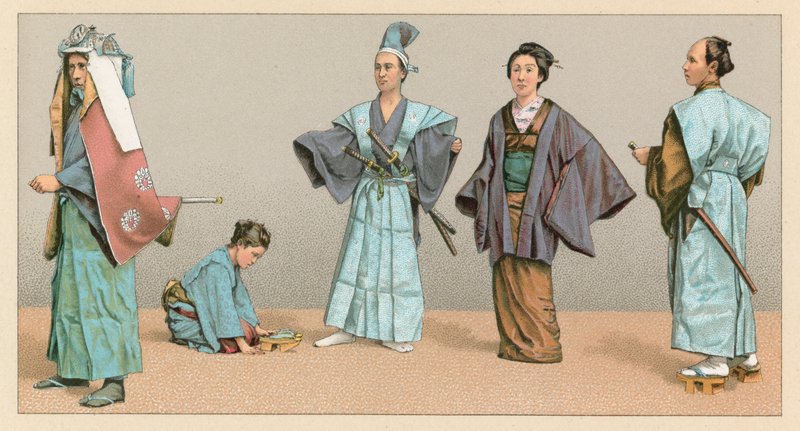 Japan kostyme av French School