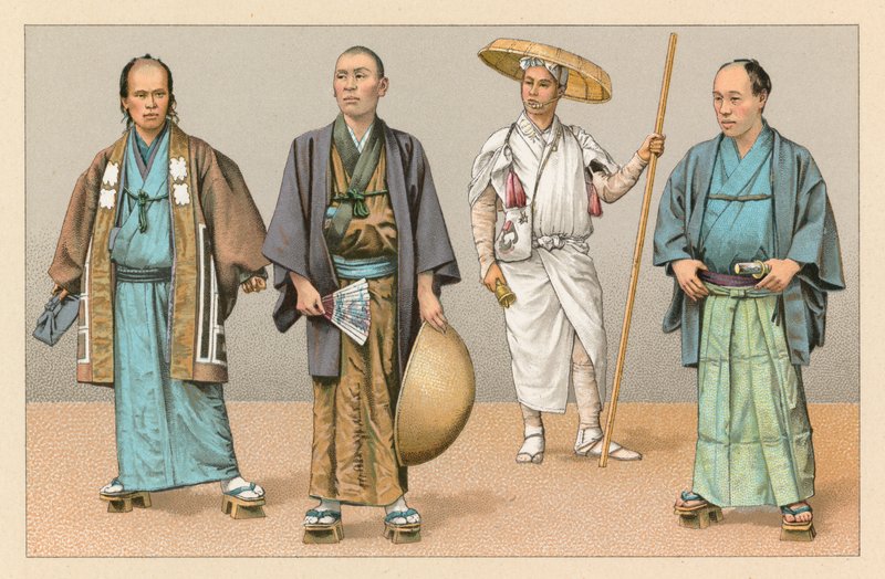 Japan kostyme av French School