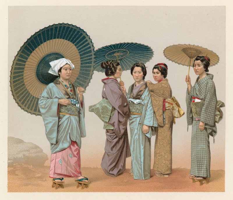 Japan kostyme av French School