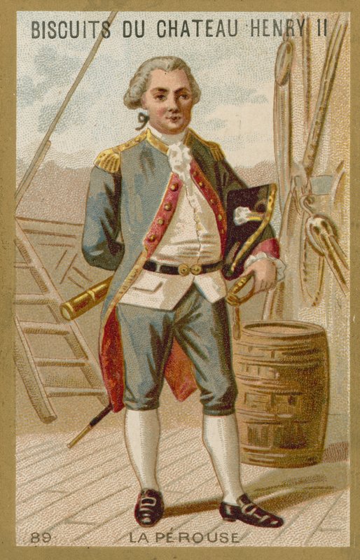 Jean-Francois de la Perouse, fransk marineoffiser og oppdagelsesreisende av French School