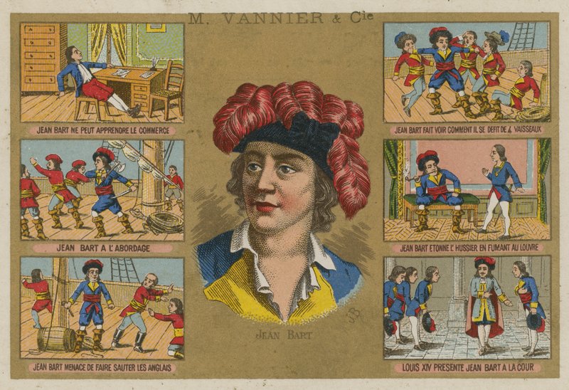 Jean Bart, fransk marinesjef og kaper av French School