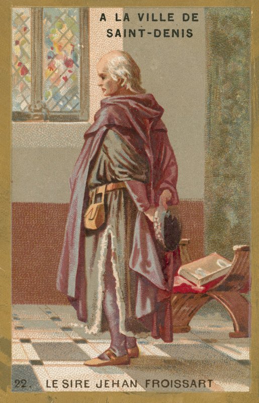 Jean Froissart, fransk kronikkforfatter av French School