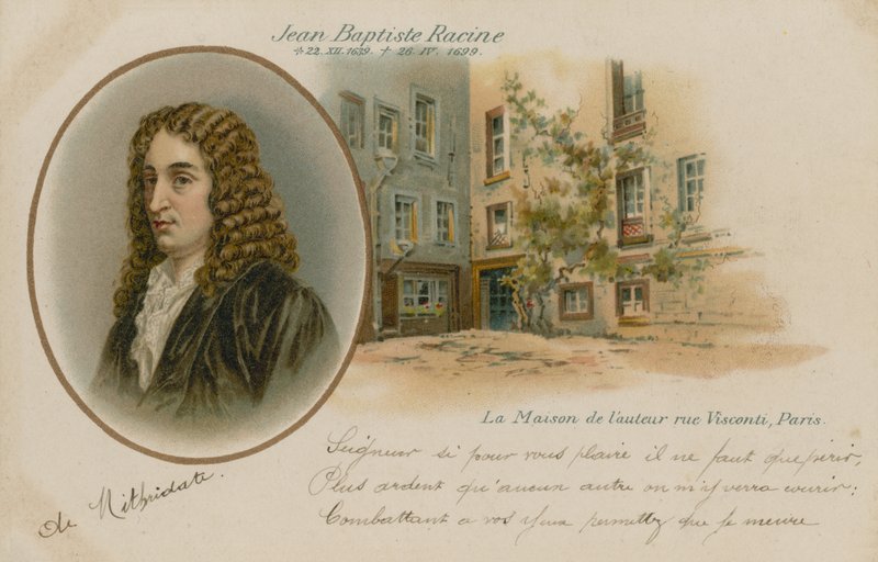 Jean Racine , fransk dramatiker av French School