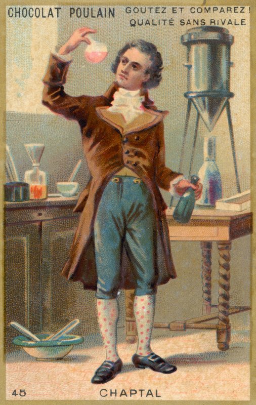 Jeanne-Antoine Chaptal, kjemiker av French School