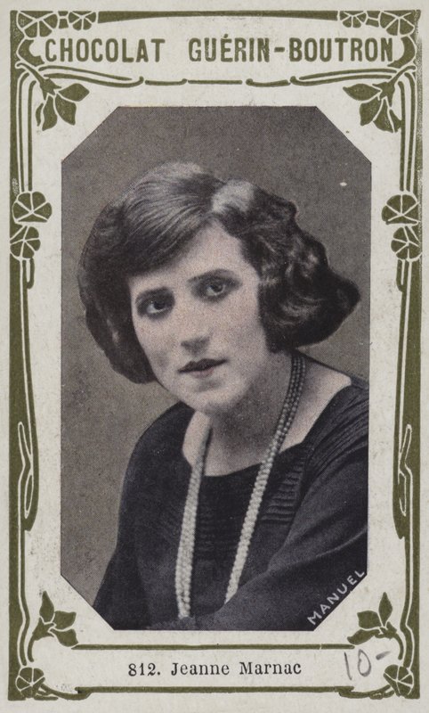 Jeanne Marnac (farget bilde) av French School