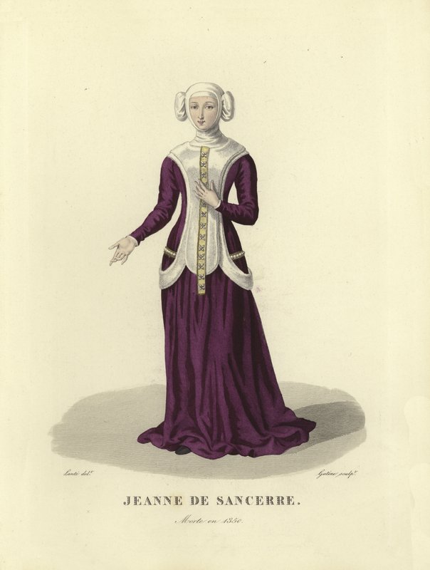 Joan av Sancerre av French School