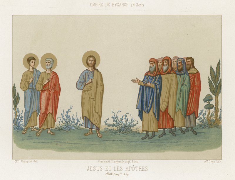 Jesus og apostlene av French School