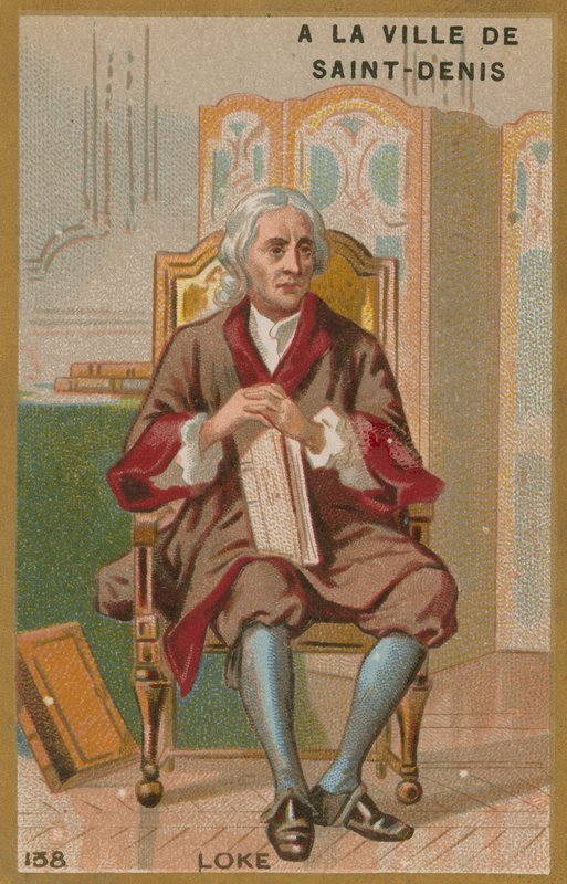 John Locke, engelsk opplysningsfilosof av French School