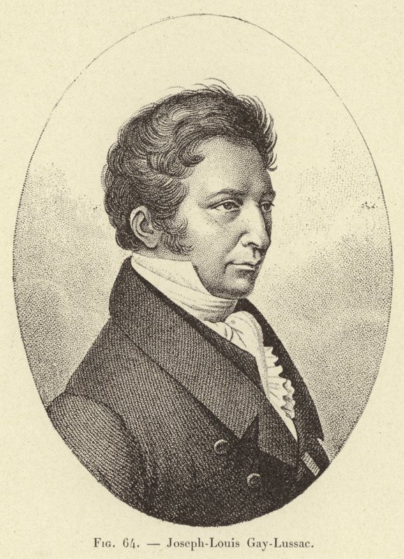 Joseph-Louis Gay-Lussac (gravering) av French School