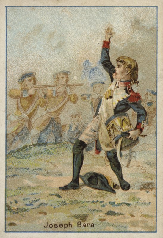 Joseph Bara, fransk revolusjonær guttesoldat av French School