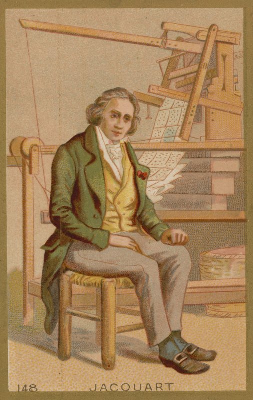 Joseph Marie Jacquard, fransk vever og kjøpmann av French School