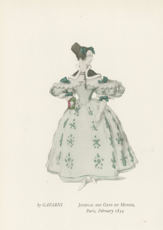 Journal of People of the World, Paris, februar 1834 av French School