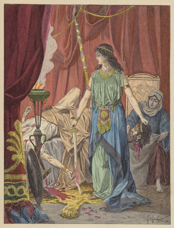 Judith og Holofernes av French School
