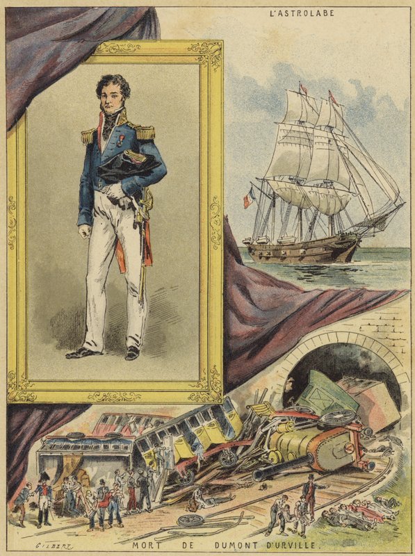 Jules-Sebastien-Cesar Dumont D'Urville av French School